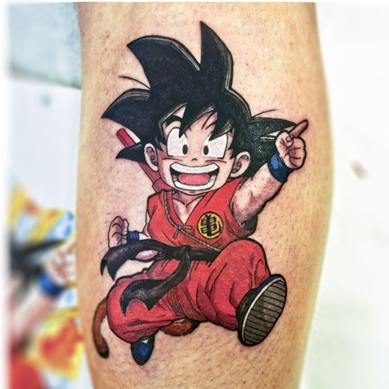 The Very Best Dragon Ball Z Tattoos | Dragon ball tattoo, Z tattoo, Gaming  tattoo