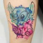 tattoo stitch acuarela