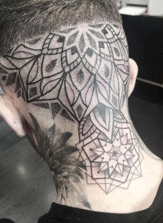 tattoo mandala cabeza