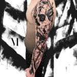 Tattoo calavera Abel Miranda