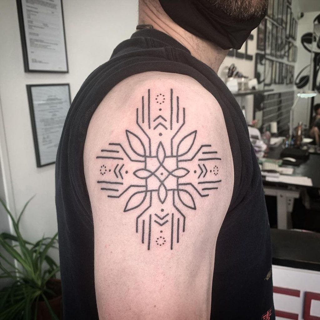 Neo Tattoos - Snowflake mandala ❄ | Facebook