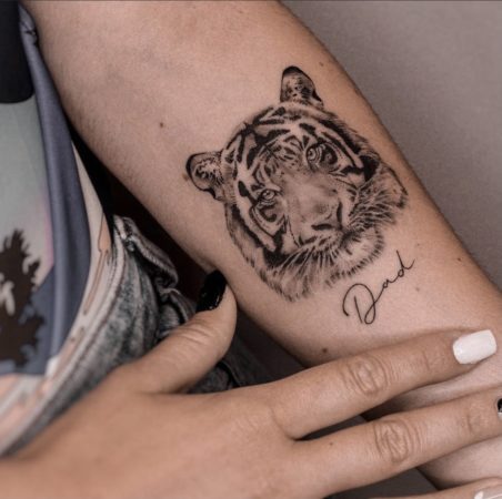 tattoo tigre
