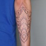 tattoo mandala fine line