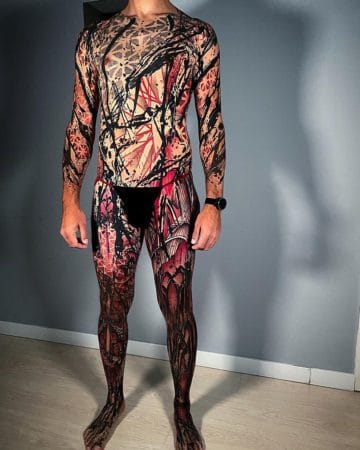 Tattoo bodysuit