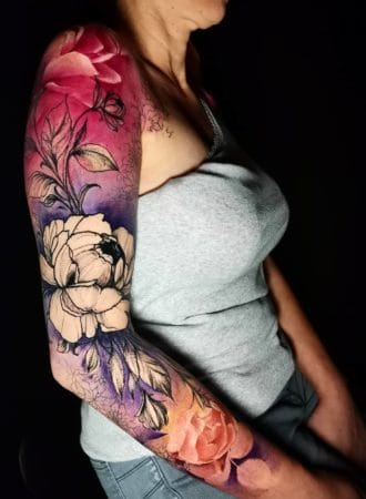 tattoo flores