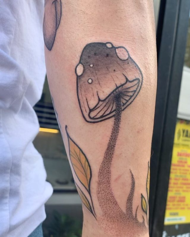 Mushrooms - Tattoo Abyss Montreal