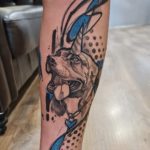 Tattoo perro trashpolka
