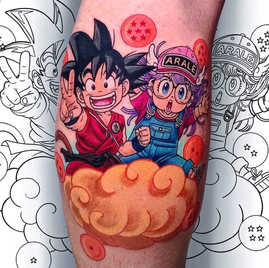 60 Awesome Goku Tattoos For Dragon Ball Z Fans - Tattoo Me Now