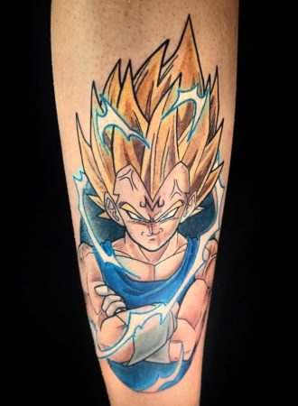 Goku super Saiyan 4 ( Tattoo ) - YouTube