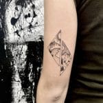 tattoo paisajes fine line