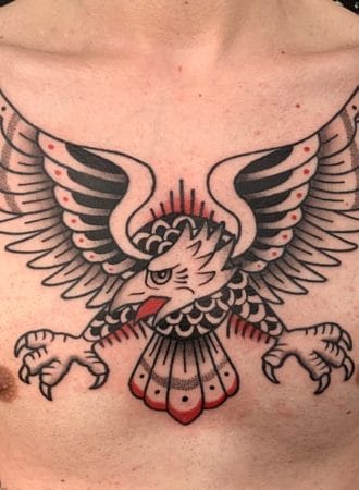 Tattoo águila old school