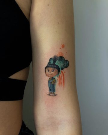 Tattoo micro realismo color