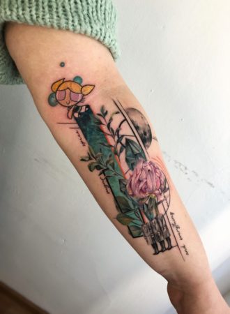 Tattoo composición brazo