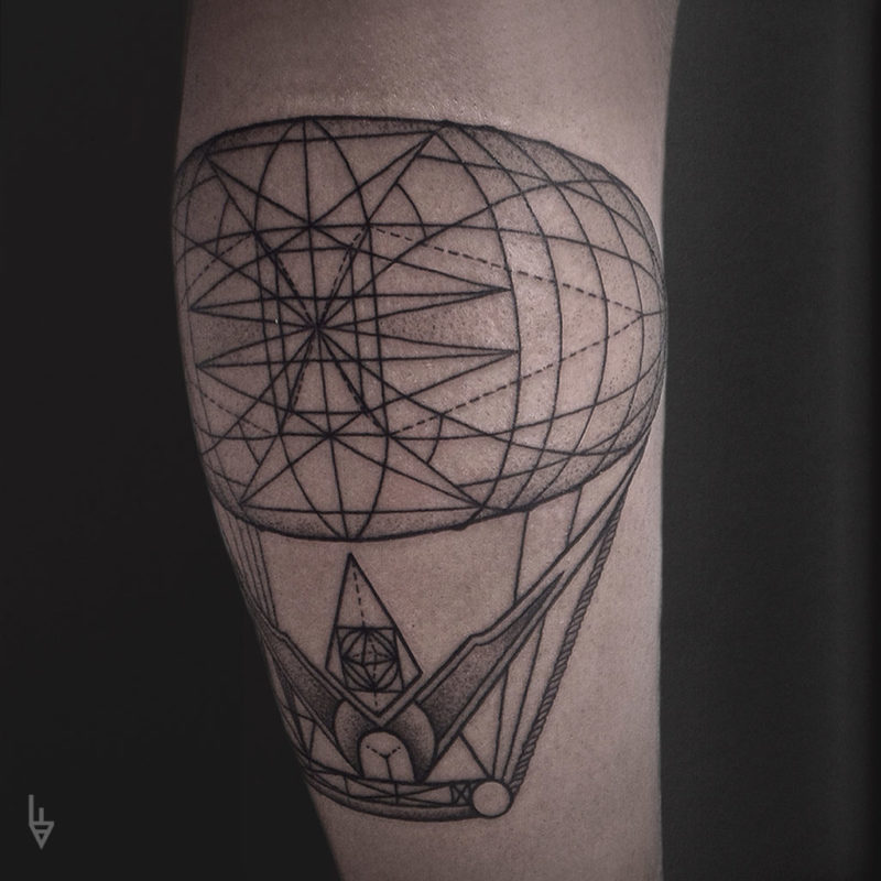 Hot Air Balloon Tattoos – All Things Tattoo