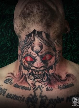 tattoo mascara hannya