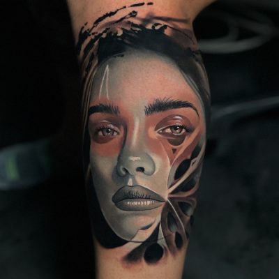 tatuaje Barcelona realista