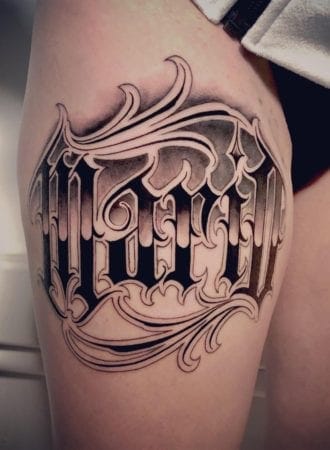 Tattoo Lettering