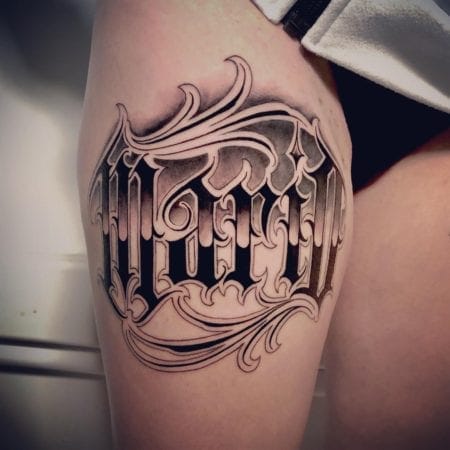 Tattoo Lettering