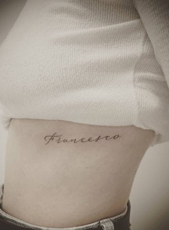 Tattoo Lettering nombre