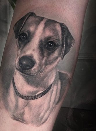 Tattoo realismo Perro