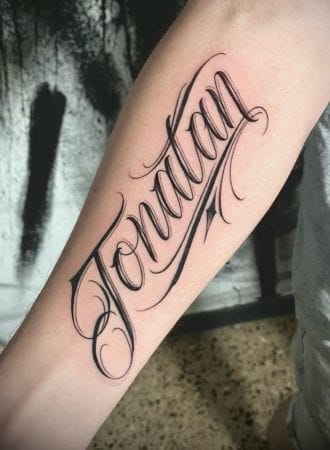 Tattoo Lettering