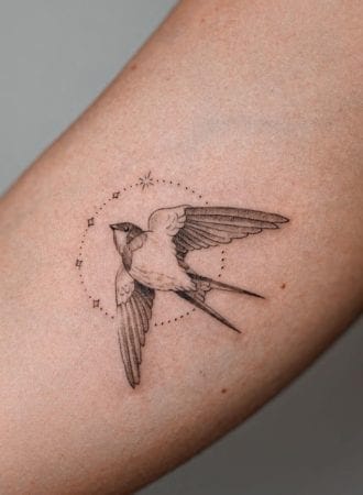 Tattoo golondrina