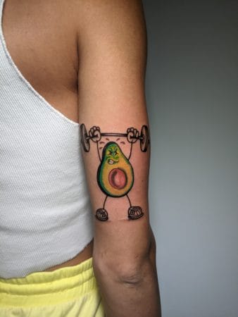 tattoo aguacate