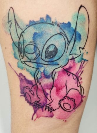 Stitch Lovers - Stitch Tattoos 💙 [ credit: @luniechan ] | Facebook