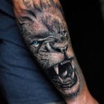 tattoo retrato tigre