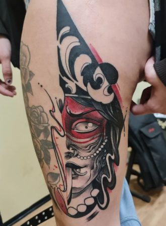 Tattoo niños con farolillos - Avantgarde Tattoo Barcelona