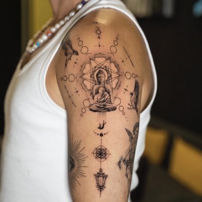 26 Spiritual Meditation Tattoo Ideas - On Your Journey | Meditation tattoo,  Tattoo designs, Esoteric tattoo